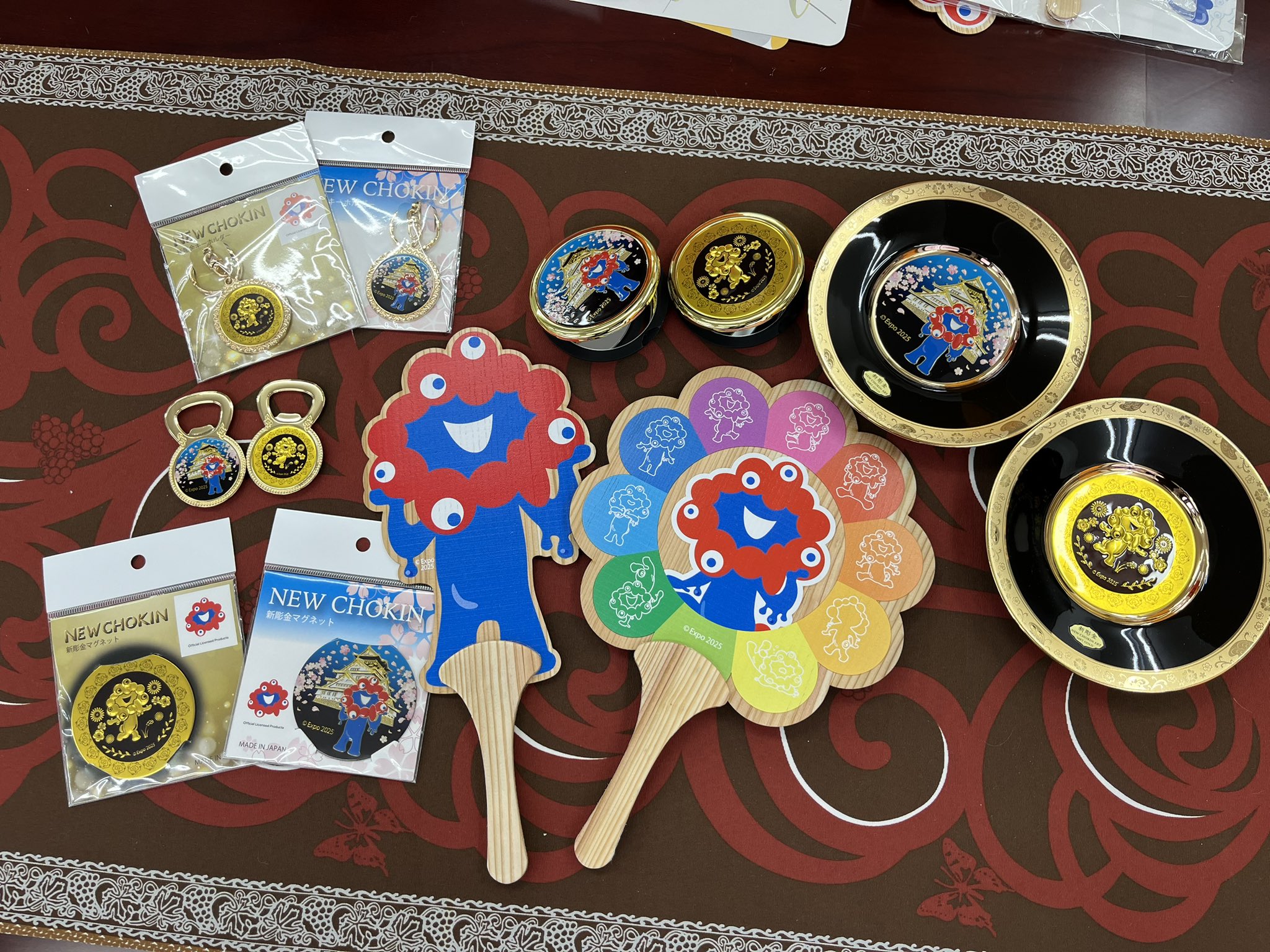 関西万博 新彫金 飾り皿 NEW CHOKIN ミャクミャク 新彫金とは
