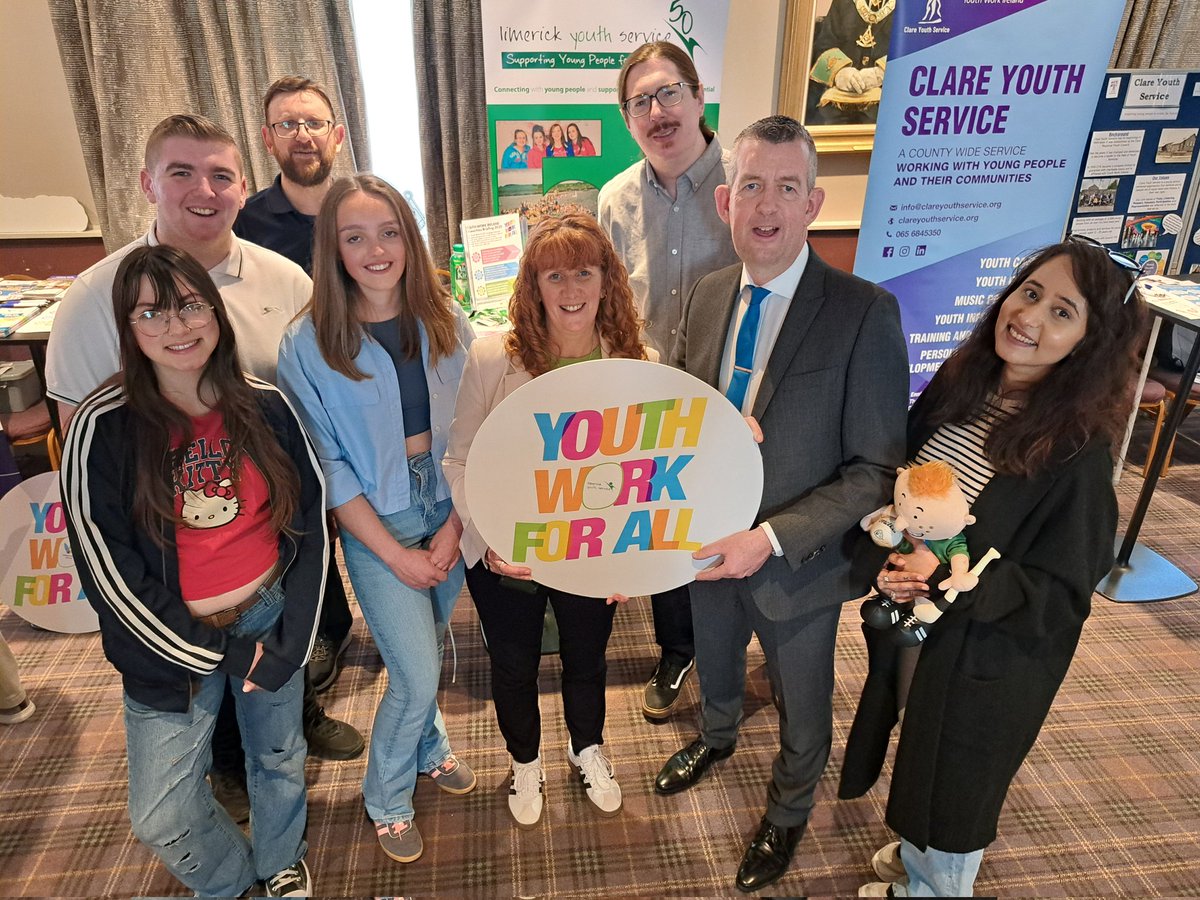 Limerick Youth Service (@limerickyouth) on Twitter photo We were delighted to speak about issues such as youth spaces & transport with <a href="/QuinlivanTD/">Maurice Quinlivan TD</a> & <a href="/Donnamcgettigan/">Donna McGettigan</a> at today's <a href="/ywirl/">Youth Work Ireland</a> Political Briefing at the Freemason's, Dublin.
#lys #youthworkforall <a href="/iacto5/">IACTO</a> <a href="/LimClareETB_YW/">Limerick & Clare ETB Youth Work</a> We were delighted to speak about issues such as youth spaces & transport with <a href="/QuinlivanTD/">Maurice Quinlivan TD</a> & <a href="/Donnamcgettigan/">Donna McGettigan</a> at today's <a href="/ywirl/">Youth Work Ireland</a> Political Briefing at the Freemason's, Dublin.
#lys #youthworkforall <a href="/iacto5/">IACTO</a> <a href="/LimClareETB_YW/">Limerick & Clare ETB Youth Work</a>