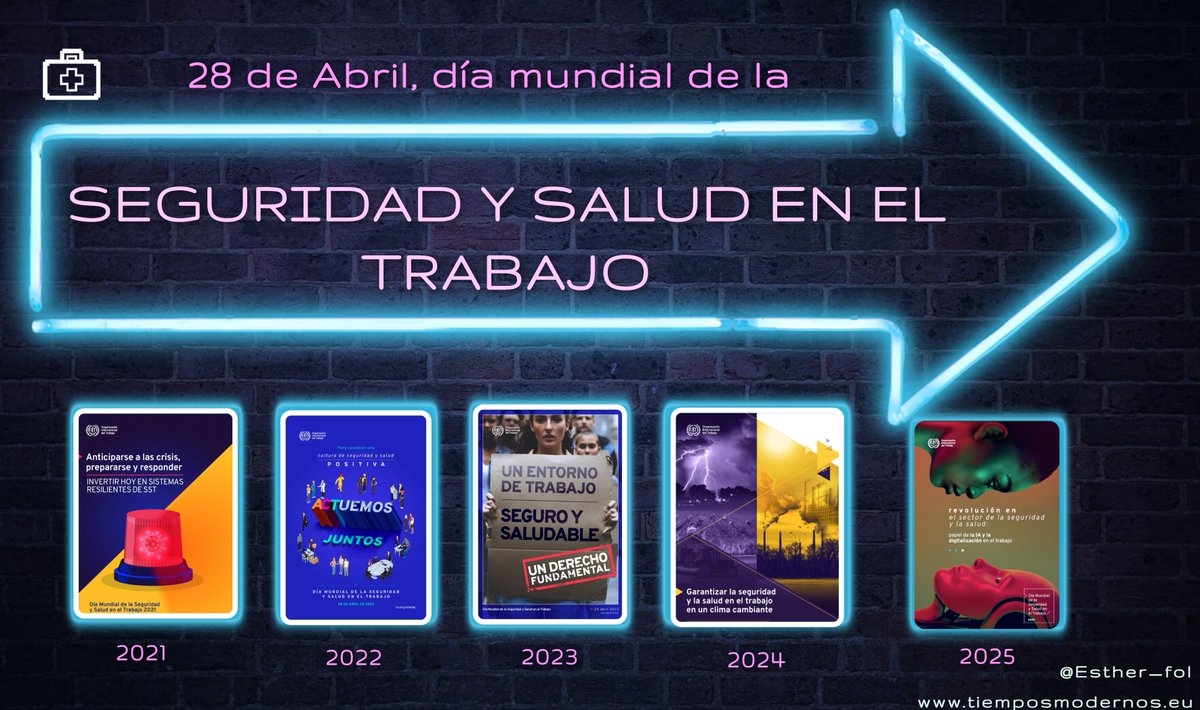 #FOLcomparte Un año más nos sumamos al día mundial de la Seguridad y la Salud en el Trabajo👩‍🏭#28abril centrado en las nuevas tecnologías
🤖Automatización de tareas #IPEprevención
🎨Elabora tu póster o cartel #OPAFI24🎓
view.genially.com/606d733c58a44c…
