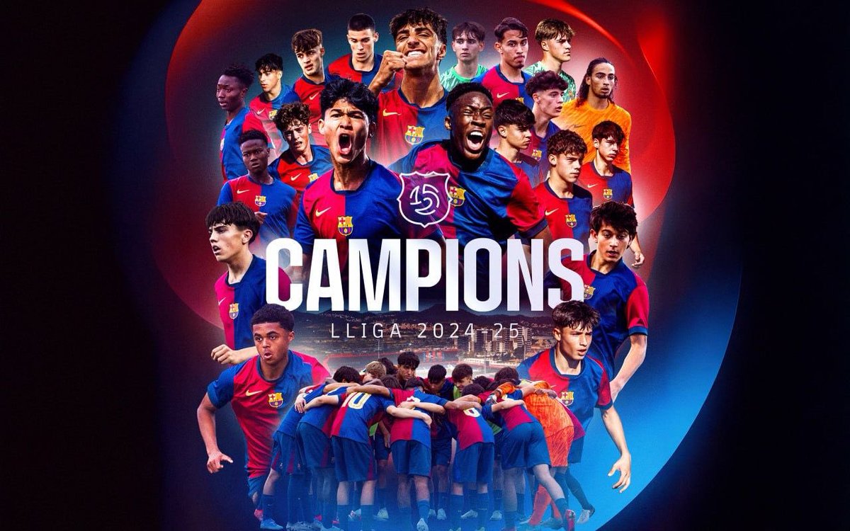 p_planas's tweet photo. Campions 🏆🔵🔴 https://t.co/YR5GYPR5Vd