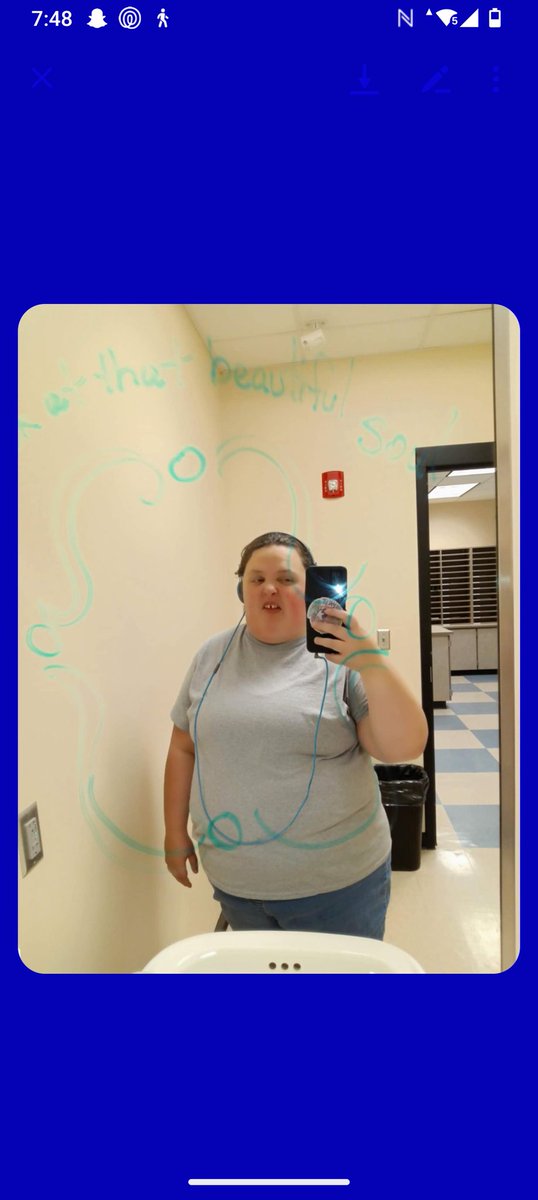 DaniAdorkable89's tweet photo. I wanna share something with you guys! The first picture of me at my heaviest a few years ago. The other one is me about a month ago. From November to March I've lost 25 pounds. I feel so much better and more confident. I still have work to do but I can't wait for the future! 🏋️ https://t.co/bOakpmkVcP