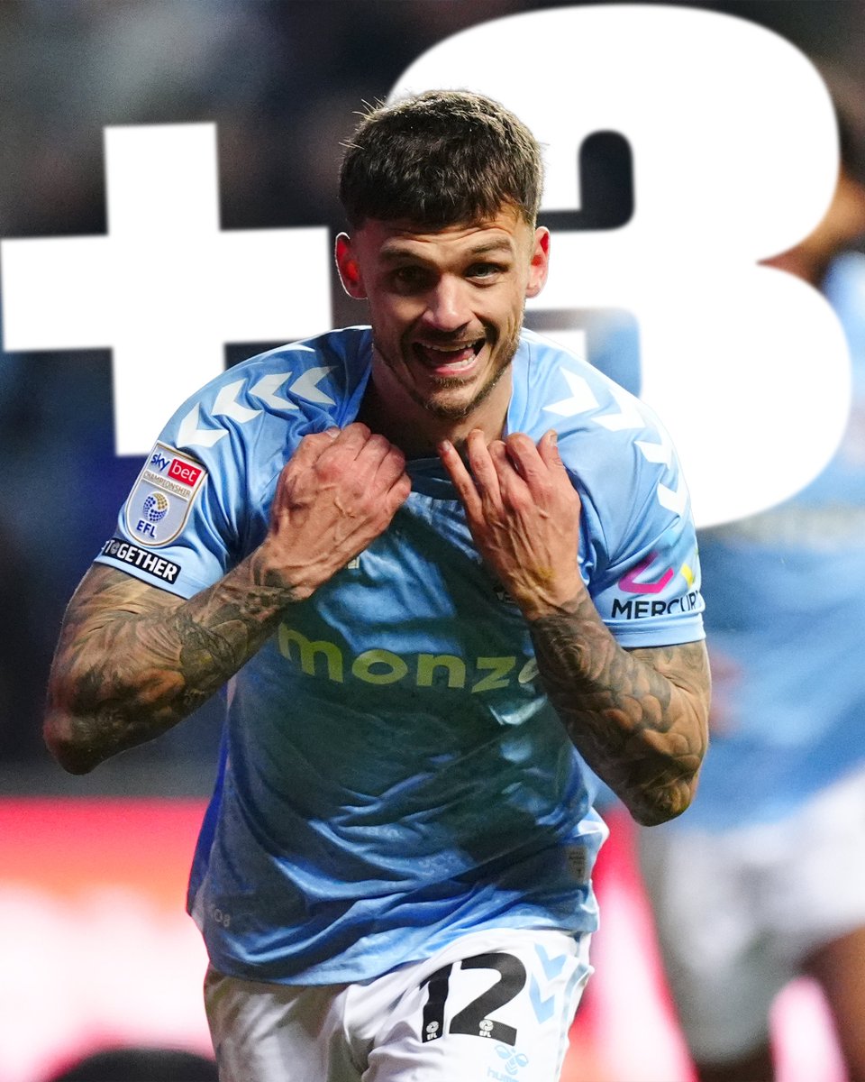 Coventry_City's tweet photo. WE DID IT AGAIN. 🩵

WE MOVE BACK INTO THE TOP SIX. https://t.co/nreqd4f3hr