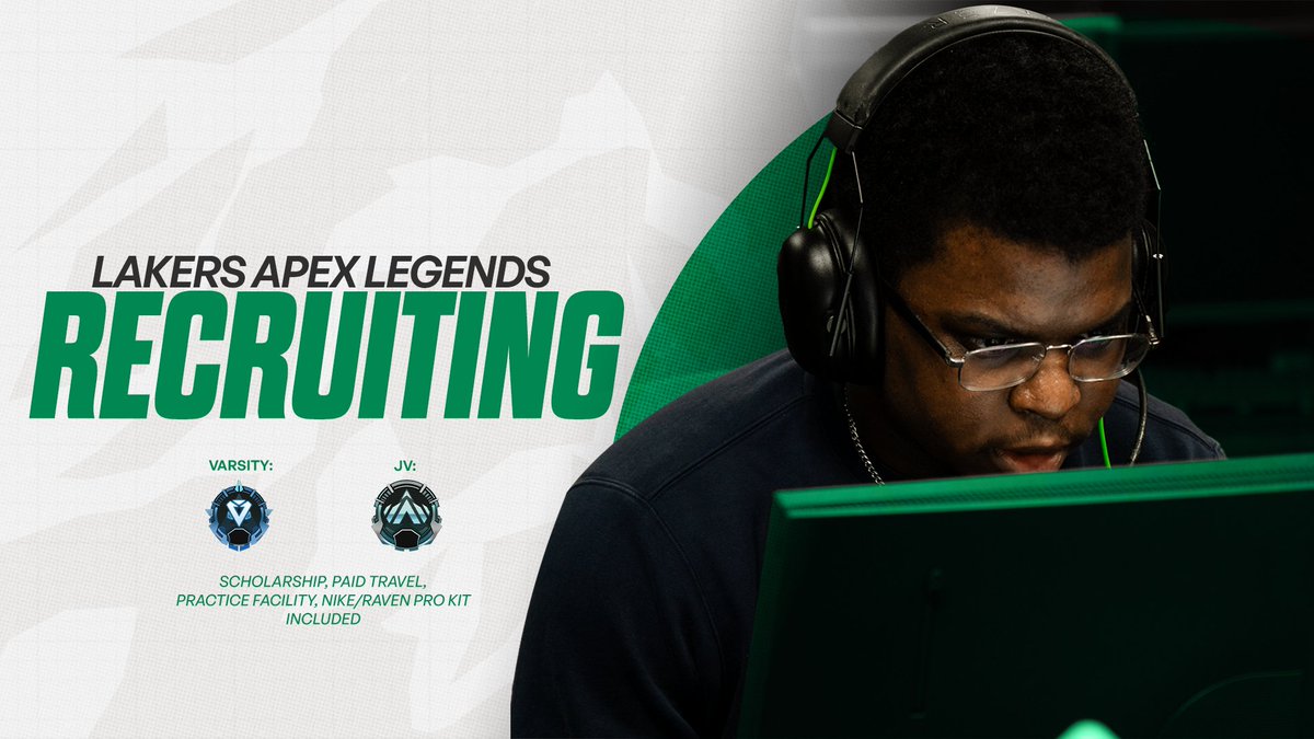 Roosevelt Lakers Esports 🌊 (@rulakersgg) on Twitter photo 🚨COME JOIN LAKERS APEX!🚨
We're looking for Varsity and JV Apex players for fall 2025+!
Come join a top 10 <a href="/ECAC_Esports/">𝗘𝗖𝗔𝗖 𝗘𝗦𝗣𝗢𝗥𝗧𝗦</a> Apex program this fall and compete from the heart of downtown Chicago! If you think you have what it takes, fill out the form in our Linktree or add 🚨COME JOIN LAKERS APEX!🚨
We're looking for Varsity and JV Apex players for fall 2025+!
Come join a top 10 <a href="/ECAC_Esports/">𝗘𝗖𝗔𝗖 𝗘𝗦𝗣𝗢𝗥𝗧𝗦</a> Apex program this fall and compete from the heart of downtown Chicago! If you think you have what it takes, fill out the form in our Linktree or add