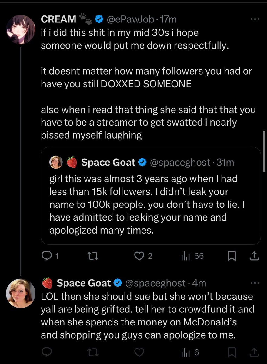 I am officially restarting the legal process. Once I talk to a lawyer and consult legal fees, I will be making a crowdfund for anyone that wants to help me. It's time that she faces consequences for her actions and my mental wellbeing needs this.