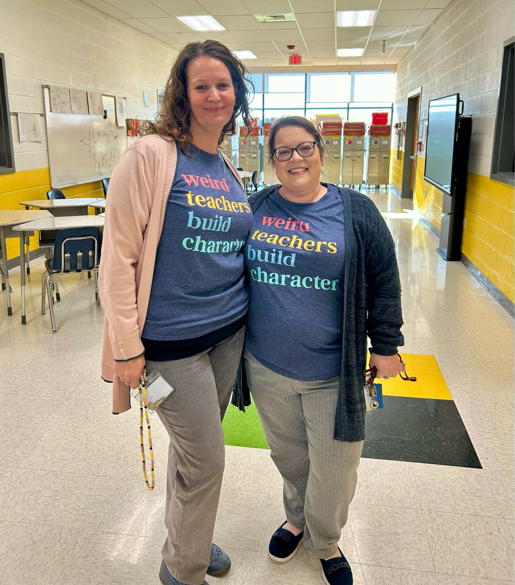 What a great co-teaching team! Ms. Bull and Mrs. Moore make it fun, and engaging with a touch of humor! #teachersrock