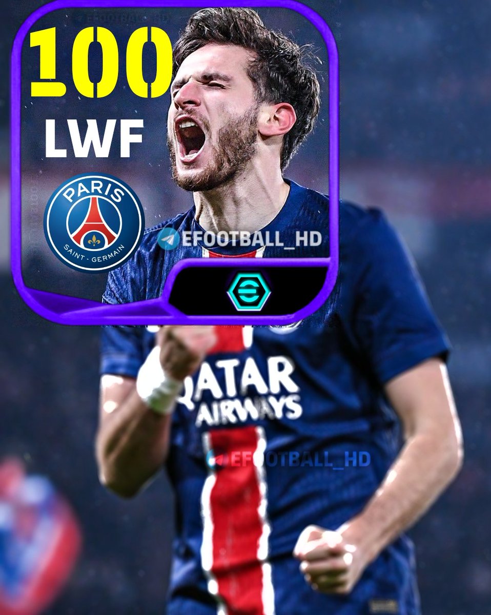 eFootball_HD's tweet photo. UCL POTW 🇬🇪 Kvaratskhelia  💙❤️ #eFootball

✅ Telegram chanel 👉🏻 https://t.co/5Cnqt5CKAF

#eFootball #eFootball2025 #eFootballHUB #eFootball2025Mobile #efhub #PSG https://t.co/IjachnZFWR