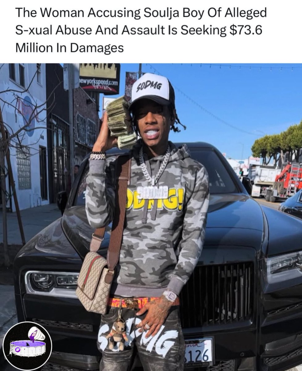 TheArtistPool's tweet photo. A woman is seeking a big payment from rapper souljaboy after accusing him of sexual abuse and assault https://t.co/ee4Ruc5ZZY