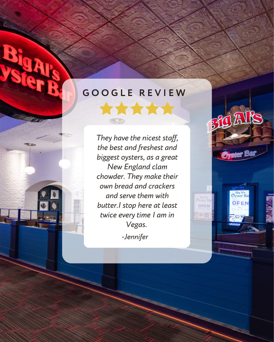 orleanscasino's tweet image. Hear from our amazing guests as they share why they love dining at our restaurants! From delicious flavors to exceptional service, see what makes their experience unforgettable. 🍽️❤️

#OrleansCasino #LasVegasRestaurants #BigAls #AlderandBirch #Ondori #Bailiwick