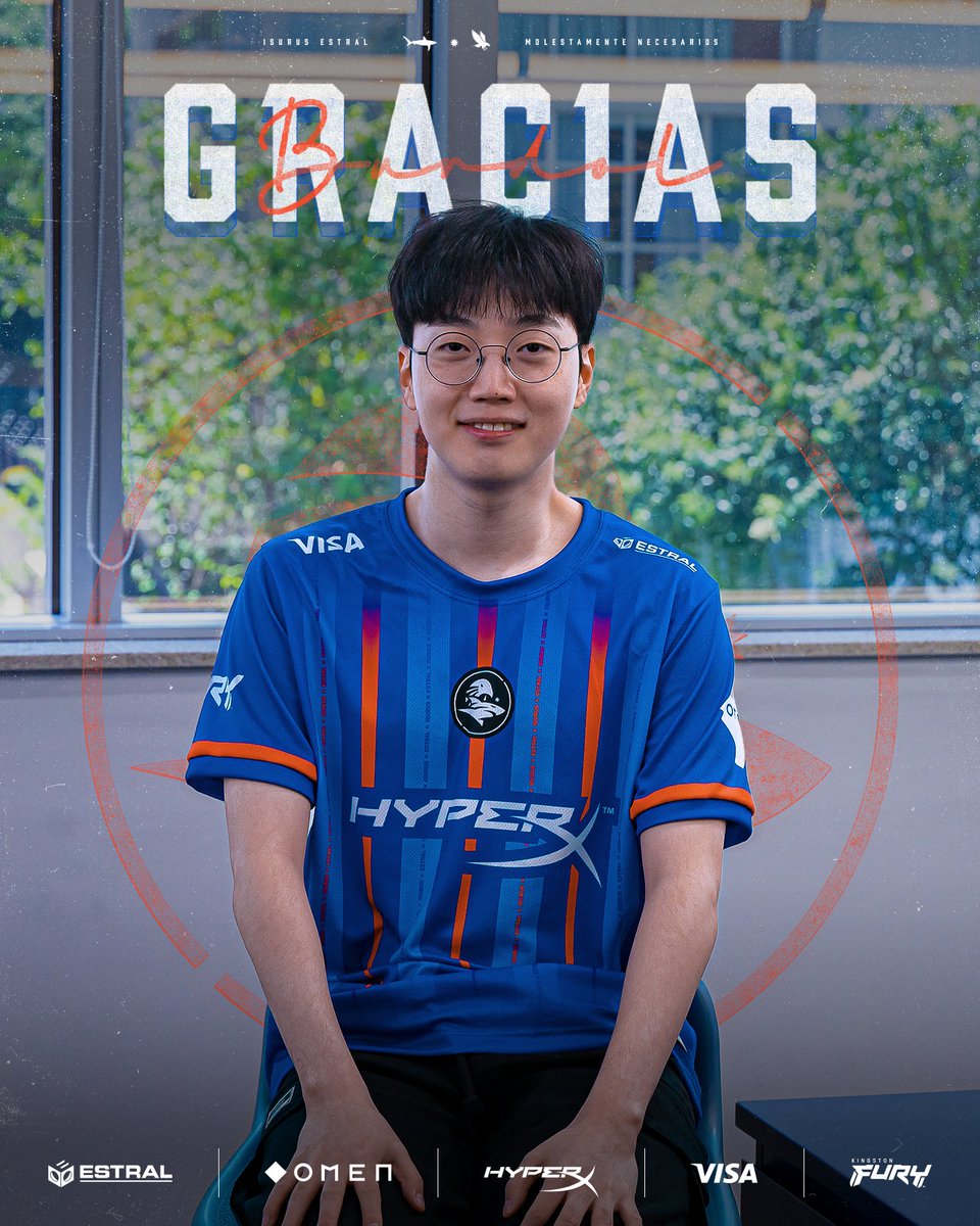 Nos toca separar caminos con <a href="/Burdol_lol/">Burdol</a>, agradecemos todo el esfuerzo y dedicación por representar nuestros colores. 🫡

Hoje nos despedimos oficialmente do <a href="/Burdol_lol/">Burdol</a>. Agradecemos por todo o empenho ao representar nossas cores.🫡

Le deseamos lo mejor en su futuro. 💙🧡

#GoIE