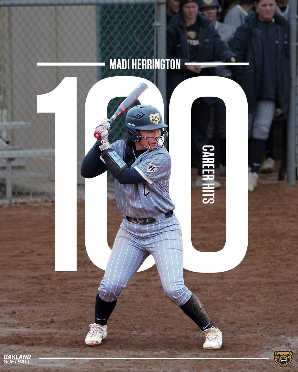 Congrats Madi on eclipsing 💯 career hits in a big win today!