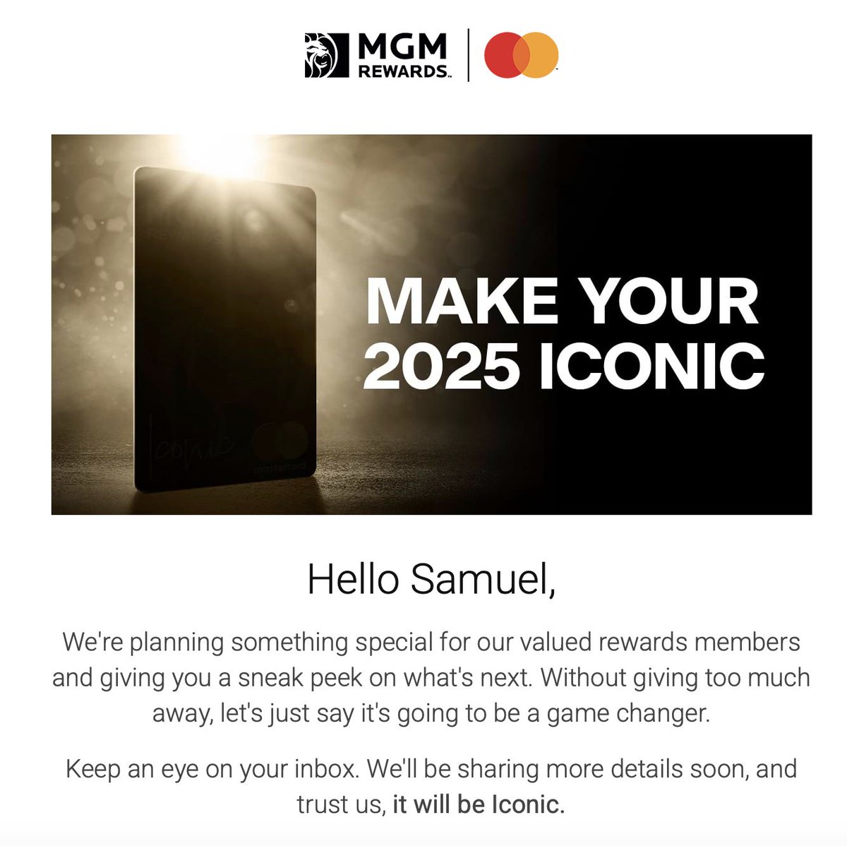 red318is's tweet image. We already know, it is a new credit card. I am guessing it will be called the ICONIC card. I highly doubt it will be game changing. I assume it will have an annual fee. Hopefully, it will have some benefit making it worth keeping. If not, hopefully it is at least worth the SUB.