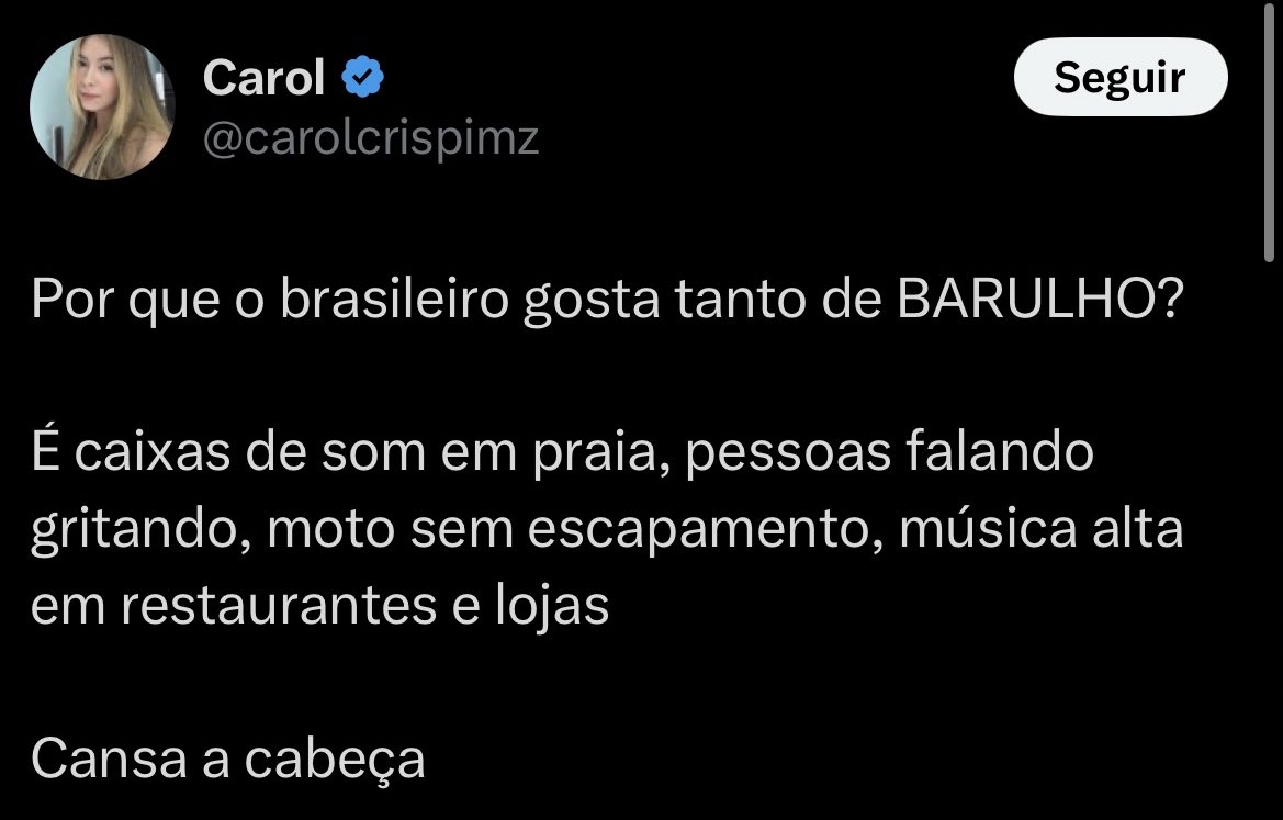 A resposta é simples: Quem ama a caoticidade não suporta a paz e a plenitude. 🤷‍♂️