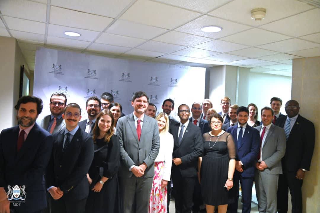 Day two of the working visit of the Africa Working Group Party of the Council of the European Union (COAFR) was dedicated to insightful discussion with the Vice-President/Minister of Finance, Ndaba Gaolathe #EUinBotswana