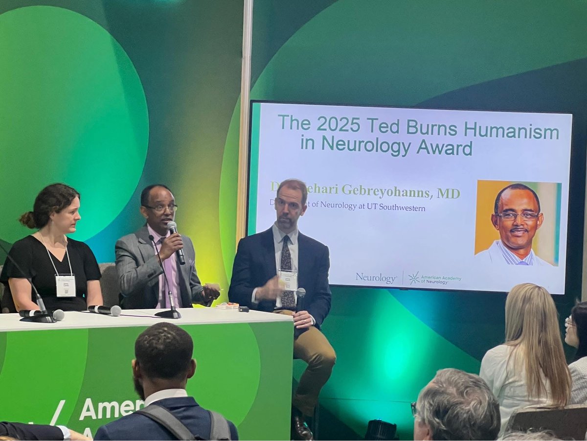 Mehari Gebreyohanns, MD, FAHA, FAAN (@meharig_md) on Twitter photo A very inspirational and celebratory discussion on the legacy and life of humanitarian Ted Burns under the banner of “Innovation Hub” so appropriate! #AANAM <a href="/AANmember/">American Academy of Neurology</a> <a href="/StaceyLClardy/">Stacey Clardy MD PhD</a> <a href="/UTSWBrain/">UT Southwestern O'Donnell Brain Institute</a> <a href="/UTSW_NeuroRes/">UTSW Neurology Residency</a> <a href="/AfricanStroke/">African Stroke Organization(ASO)</a> A very inspirational and celebratory discussion on the legacy and life of humanitarian Ted Burns under the banner of “Innovation Hub” so appropriate! #AANAM <a href="/AANmember/">American Academy of Neurology</a> <a href="/StaceyLClardy/">Stacey Clardy MD PhD</a> <a href="/UTSWBrain/">UT Southwestern O'Donnell Brain Institute</a> <a href="/UTSW_NeuroRes/">UTSW Neurology Residency</a> <a href="/AfricanStroke/">African Stroke Organization(ASO)</a>