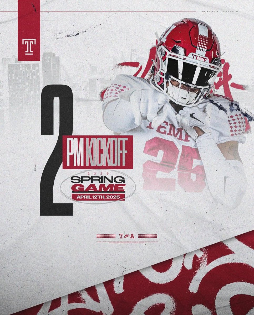 Dean Slater (@dslater1212) on Twitter photo I’m Super Excited to be visiting <a href="/Temple_FB/">Temple Football</a> this Saturday for the Spring Game!!
<a href="/CoachAhmadTUFF/">Khalil Ahmad</a>
<a href="/torianabrown/">Toriana Brown</a>
<a href="/CoachKCKeeler/">KC Keeler</a>
<a href="/RameirHardy12/">Rameir Hardy</a> I’m Super Excited to be visiting <a href="/Temple_FB/">Temple Football</a> this Saturday for the Spring Game!!
<a href="/CoachAhmadTUFF/">Khalil Ahmad</a>
<a href="/torianabrown/">Toriana Brown</a>
<a href="/CoachKCKeeler/">KC Keeler</a>
<a href="/RameirHardy12/">Rameir Hardy</a>