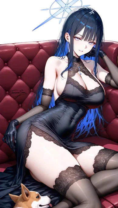 白のドレスは勿論良いけど、黒のサオリもいいぞおめでとうございます 
