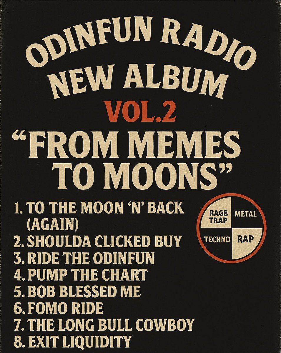 #odinfun #odinfunradio

🎧🎧🎧

ODINFUN RADIO - VOL.1 youtu.be/cSU3CYkPbF8?si…

ODINFUN RADIO - VOL.2 youtu.be/f0HqScHvn-w?si…
