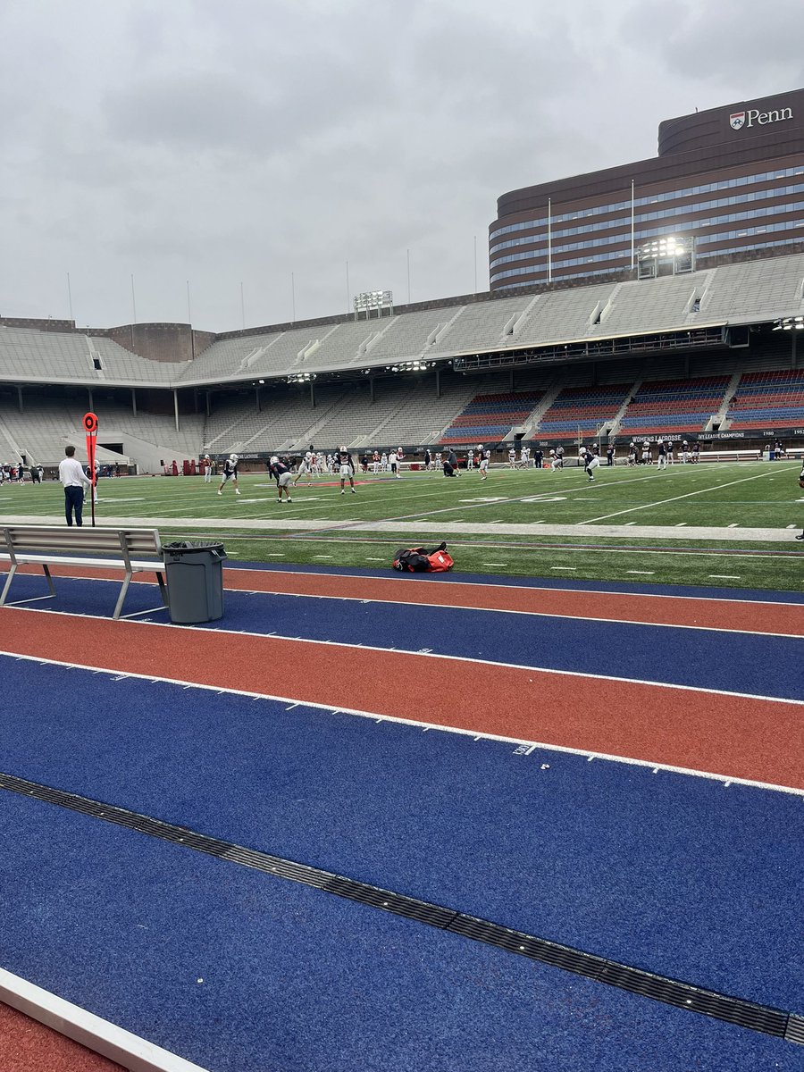 Kellen Murray (@kellenmurr) on Twitter photo Great time back at The University of Pennsylvania. Enjoyed watching the practice. Excited to get on campus again soon. <a href="/CoachPriore/">Coach P</a> <a href="/CoachBobBenson/">Bob Benson</a> <a href="/RFH_Football/">Rumson-Fair Haven Football</a> <a href="/mjfrecruits/">MJF Football Recruiting</a> Great time back at The University of Pennsylvania. Enjoyed watching the practice. Excited to get on campus again soon. <a href="/CoachPriore/">Coach P</a> <a href="/CoachBobBenson/">Bob Benson</a> <a href="/RFH_Football/">Rumson-Fair Haven Football</a> <a href="/mjfrecruits/">MJF Football Recruiting</a>