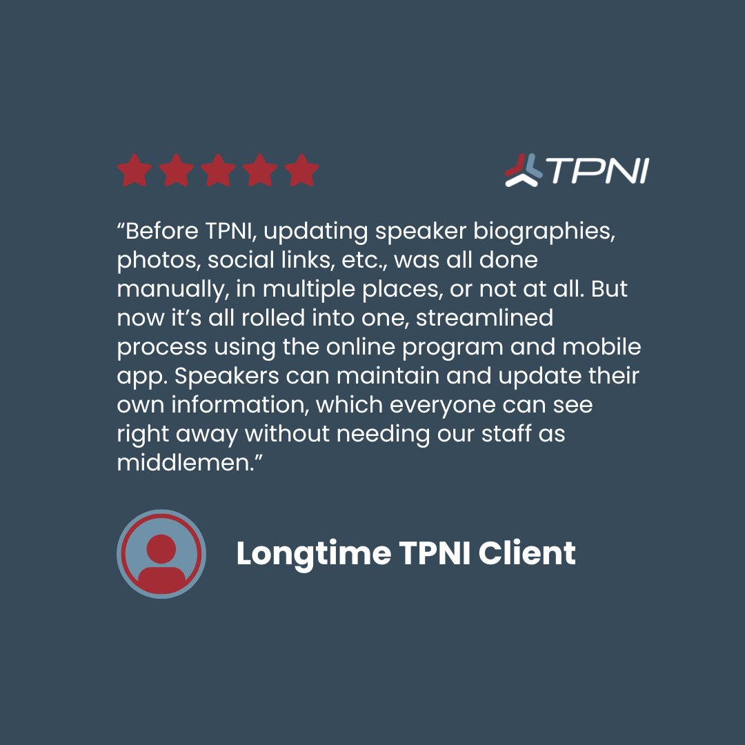 ThePulse's tweet image. Don’t just take our word for it—see what our clients have to say.

From smoother check-in to better event outcomes, they’ve seen the difference with TPNI.

Read the stories: tpni.com/why-choose-tpn…