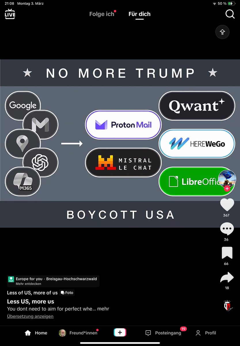 Fishmac1201's tweet photo. @AnnaDeMilanese Erst mal hat er bei Zöllen in die Hose geschissen. Und nen Knasti interessiert Gesetz nicht.
#FuckTrump #MakeAmericaSmallAgain #BoycottUSProducts👇 #BoycottUSA #MakeEuropeGreatAgain #ArmUkraineToWin #BuyEuropean #UseEuropeanApps #BoycottMcDonalds #BoycottAmazon📷📷🇲🇽🇬🇧🇬🇱 https://t.co/dnhOpZTnJZ