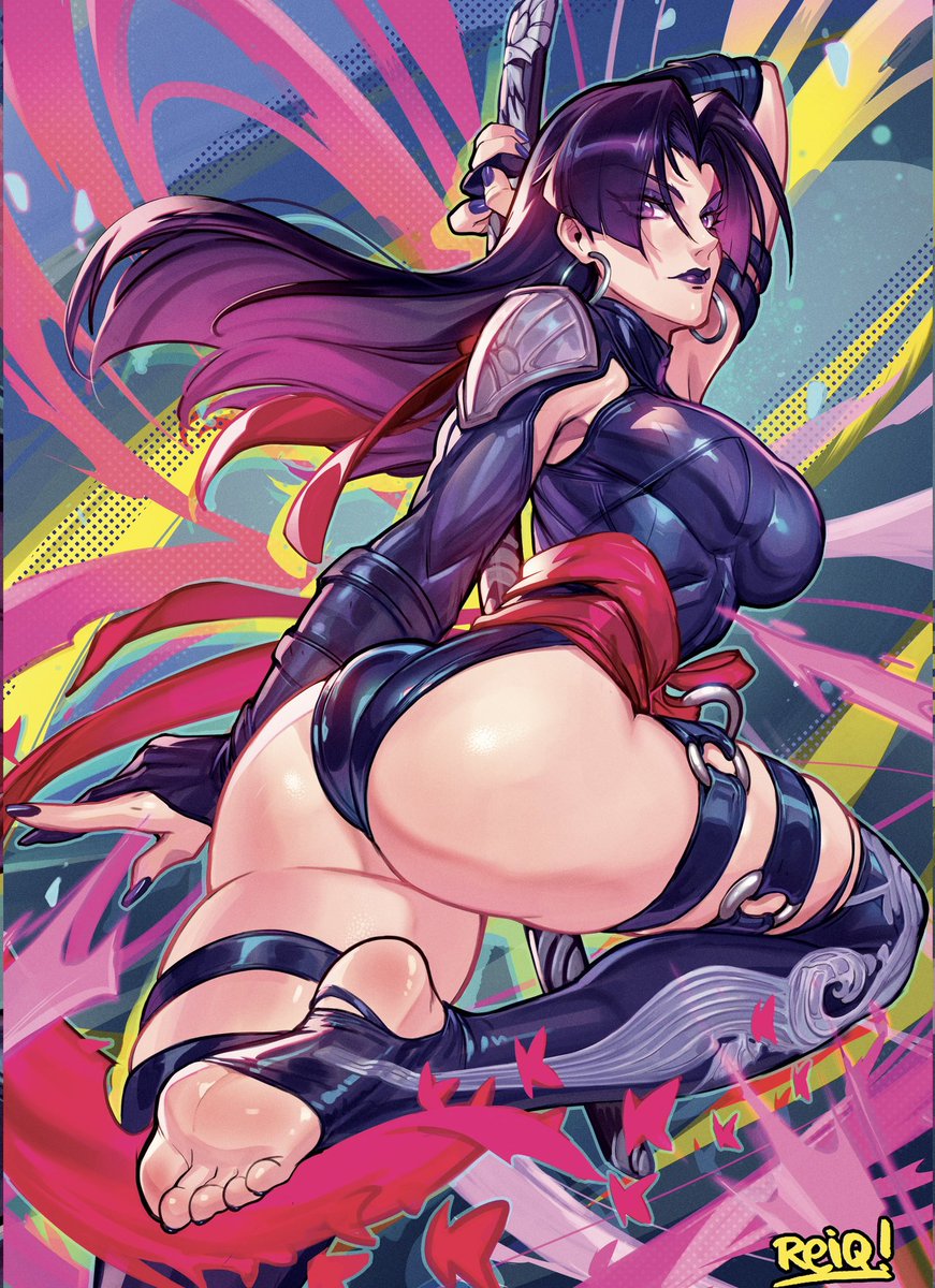 Lovely Psylocke 🦋💜 #MarvelRivals #MarvelRivalsfanart #Psylocke
