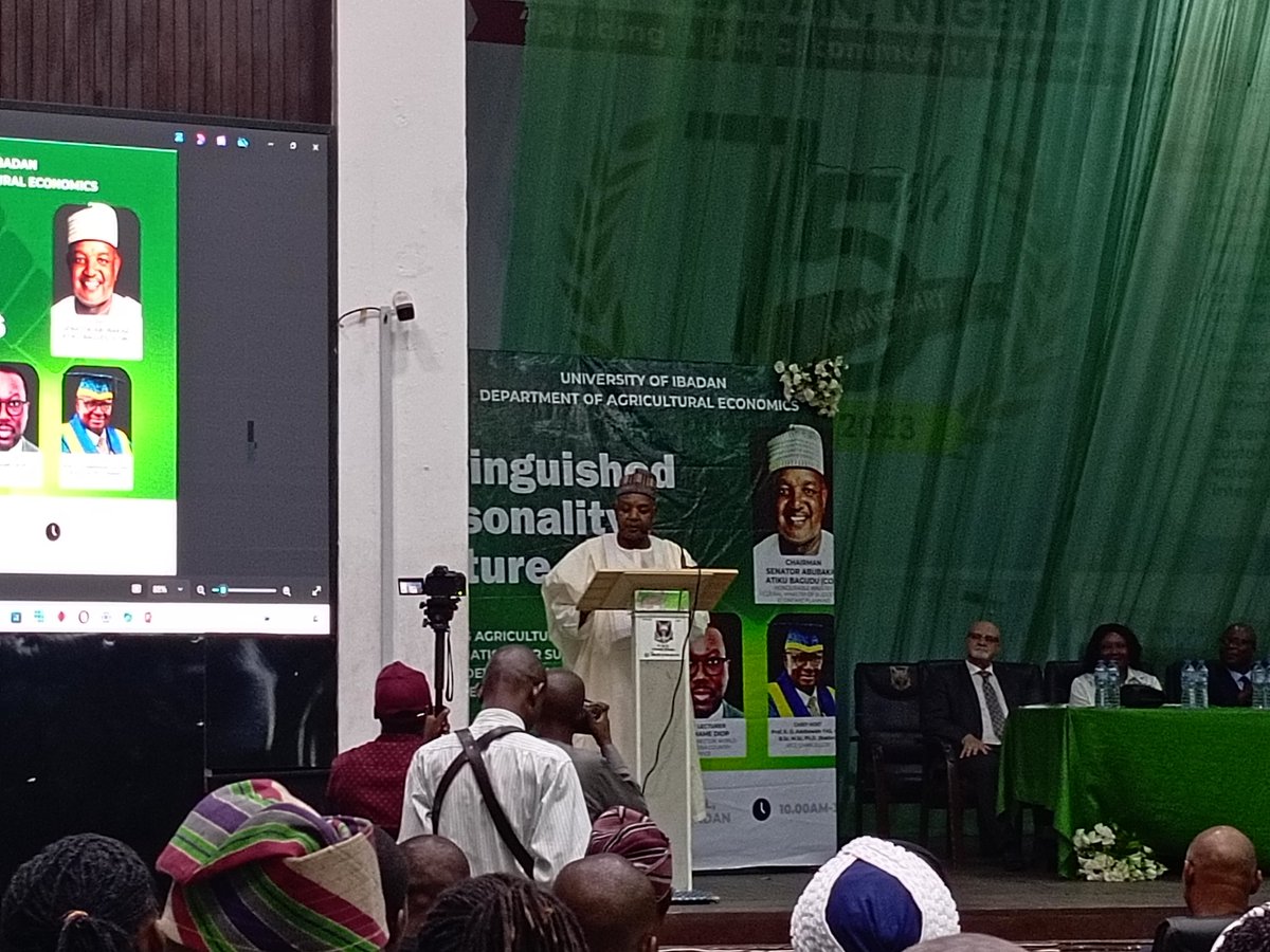 Pilaf_ui's tweet photo. AN INSIGHTFUL SESSION ATTENDED BY PiLAF STAFF

Yesterday, we were honored to participate in the University of Ibadan, Department of Agricultural Economics Distinguished Personality lecture, featuring the World Bank Country Director, Nigeria. https://t.co/YEfmM7qcFZ