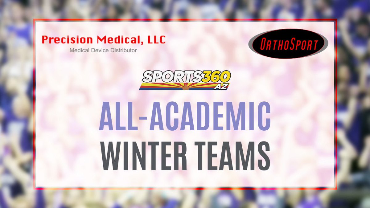 Sports360AZ's tweet photo. 2025 @Sports360AZ All-Academic Winter Teams OUT NOW ‼️‼️

Thank you to everyone who sent in nominations so we could recognize student-athletes across Arizona🙏🙌

Brought to you by @OrthoSportAZ 📲
https://t.co/7kRvmvt0AE https://t.co/KKRlSRH2g4