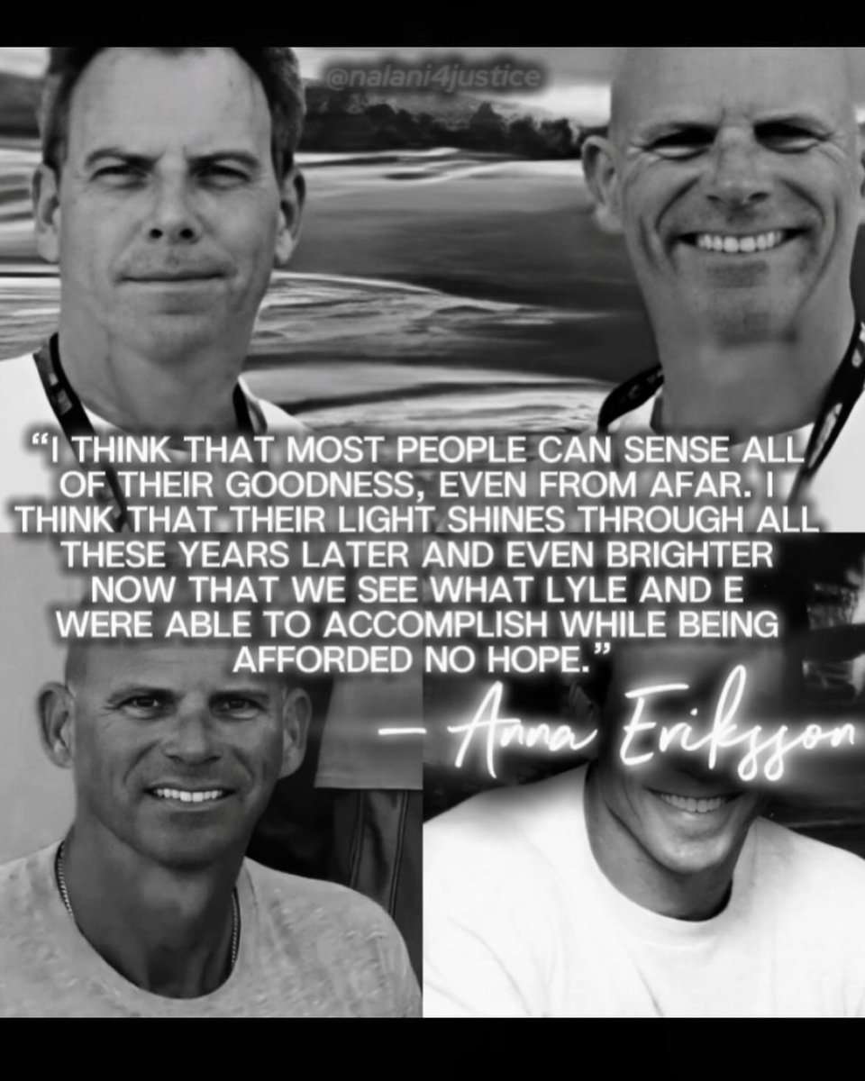 nalani4justice's tweet photo. Anna Eriksson, Lyle’s former wife, shared this heartfelt and profound comment on the Menendez Brothers Subreddit🥹🤍
#JusticeForErikAndLyle #FreeTheMenendezBrothers https://t.co/zqI5xqzTiD