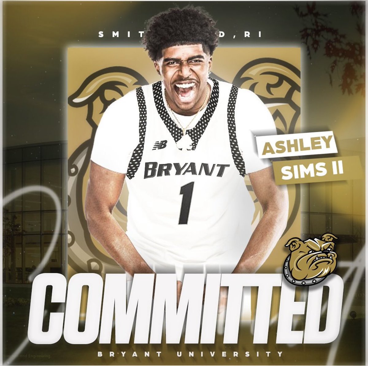 Colby Giacubeno (@colbyghoops) on Twitter photo Shortly after Bruce Shingler was named AC at Bryant, ‘25 <a href="/OvertimeElite/">Overtime Elite</a> F Ashley Simms commits to the Bulldogs. Great get as Simms brings size at 6’8” & an intriguing skill set w/ plenty left to be tapped into. Former standout at Riverdale Baptist under Shingler Shortly after Bruce Shingler was named AC at Bryant, ‘25 <a href="/OvertimeElite/">Overtime Elite</a> F Ashley Simms commits to the Bulldogs. Great get as Simms brings size at 6’8” & an intriguing skill set w/ plenty left to be tapped into. Former standout at Riverdale Baptist under Shingler