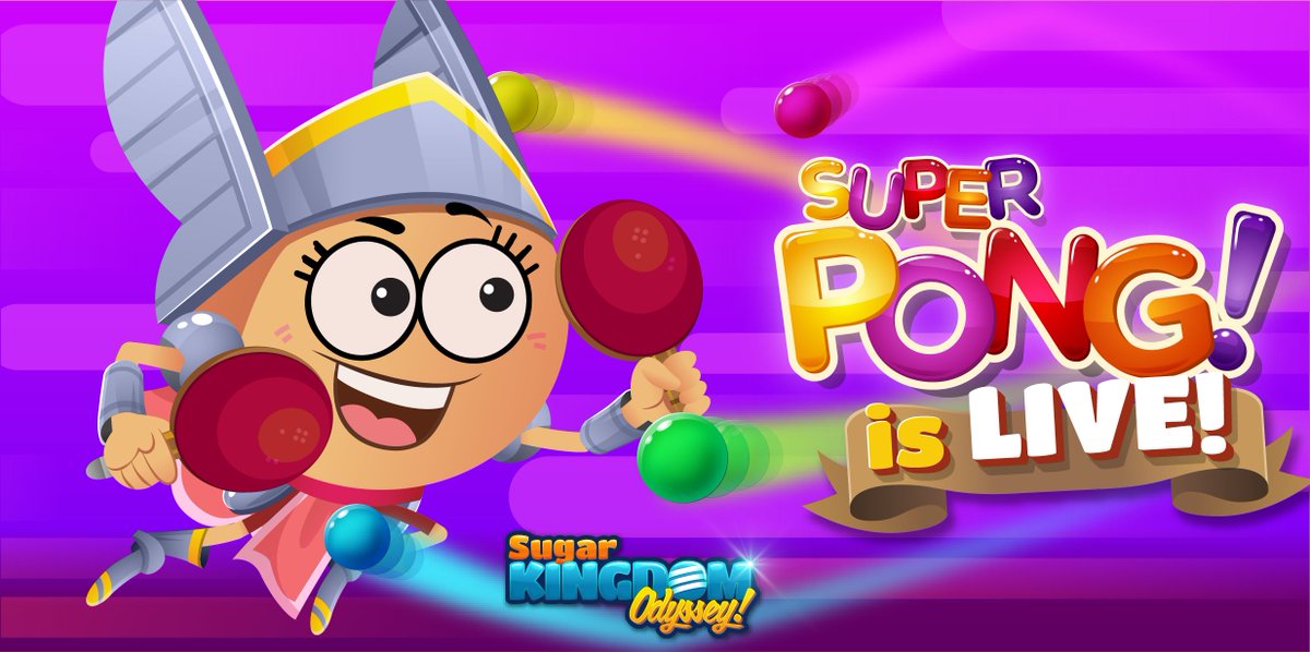 🎉 We are happy to announce that Sugar Pong! game is live! 🥳

You can try it now for free! 🎮✨
We keep launching new gaming features for our platform! 🚀

Also, more information about Sugar Pong! is now in our whitepaper, where you can also find our terms and conditions of
