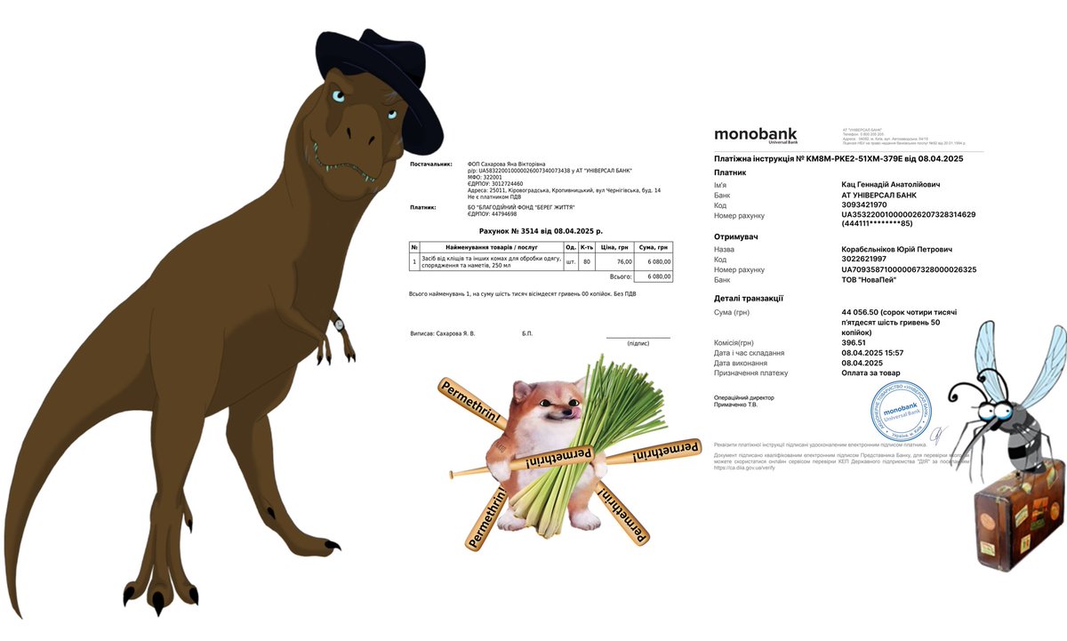 coastoflife_od's tweet image. We know that you love seals for clear numbers, because knowing where your money goes is important. 
Thanks to your support, we ordered 8⃣0⃣ MAMO anti-tick repellent sprays and 3⃣0⃣L of lemongrass/citronella oil. 
#NAFOarticle5 #SpringVibes #healthcare #LymeDisease