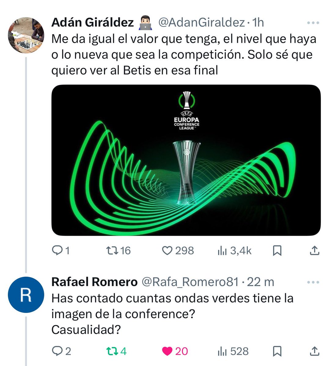 AdanGiraldez's tweet photo. El bético más cuerdo en estos momentos: https://t.co/ENOnpsNOdC