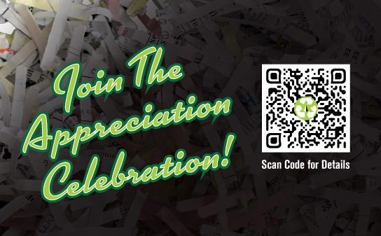 alpinecu's tweet photo. It's time to start gathering your stuff!
Join us for our RECYCLING EVENT during our COMMUNITY APPRECIATION CELEBRATION! Drop off your unwanted paper and old electronic devices to be securely destroyed and recycled for FREE!
SATURDAY, MAY 17TH FROM 10AM-NOON #alpinecu #creditunio https://t.co/qv5hEJEaDL