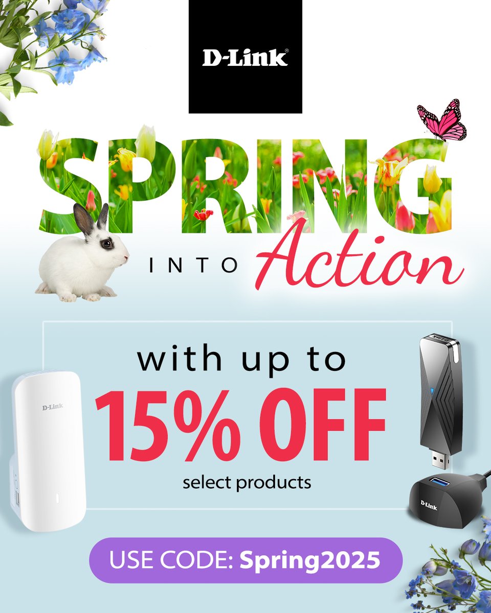 D-Link USA (@dlink) on Twitter photo FLASH SALE! ...Hop on over to D-Link shop & SAVE on select products.  Upgrade a laptop or PC to WiFi6 with our easy-to-use Wi-Fi 6 AX1800 Gigabit USB 3.0 Adapter or Eliminate dead zones with our E30 Range Extender for a better WiFi connection. Shop today! bit.ly/4cuC2qz FLASH SALE! ...Hop on over to D-Link shop & SAVE on select products.  Upgrade a laptop or PC to WiFi6 with our easy-to-use Wi-Fi 6 AX1800 Gigabit USB 3.0 Adapter or Eliminate dead zones with our E30 Range Extender for a better WiFi connection. Shop today! bit.ly/4cuC2qz