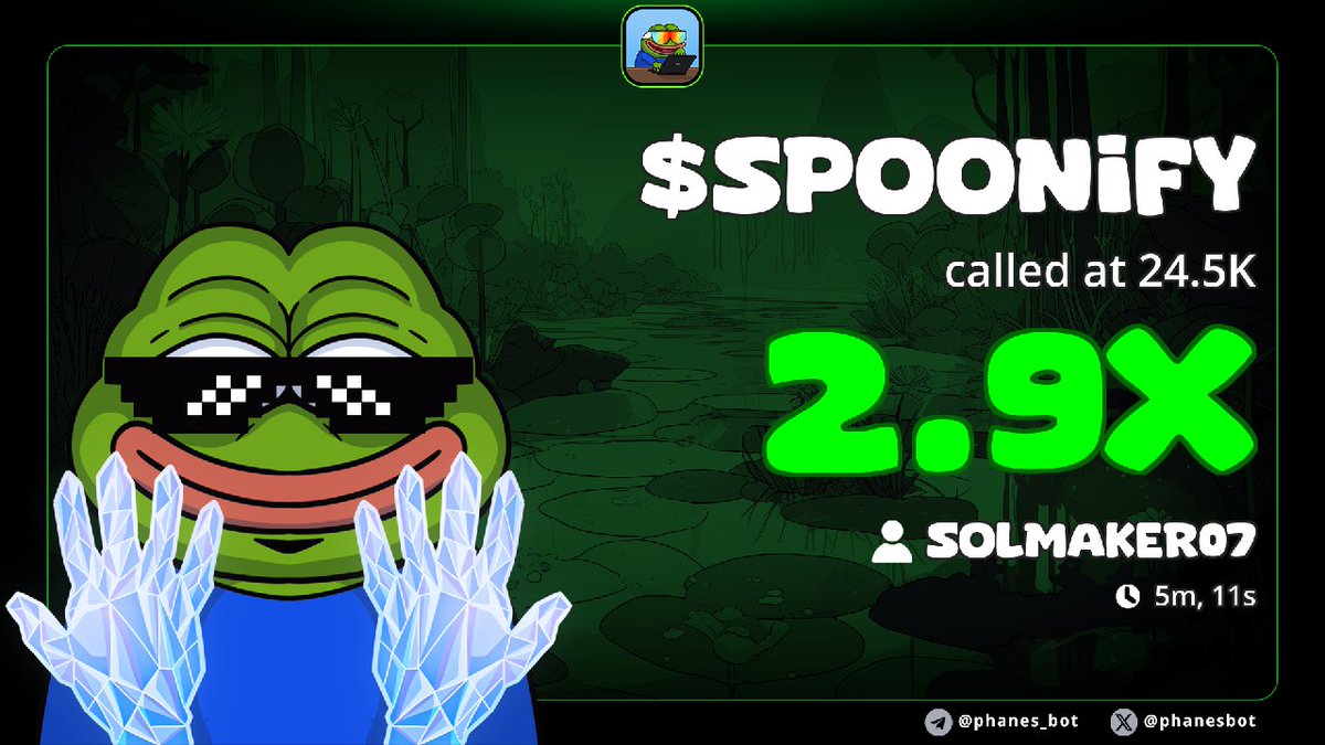 Solmaker0's tweet photo. 9sVcaMuy7J53cPzJ7JCpiJoCjHCiWeTDAb4G7PrFpump
#SPOONIFY UP 2.9X https://t.co/IRX8SKge1h