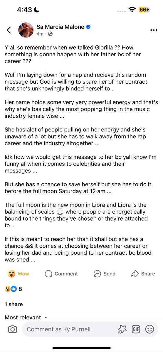 PrettyBrownKy's tweet photo. @GloTheofficial @GloTheofficial please go tap in with her this is urgent….you should take this very serious nobody wants to lose a parent https://t.co/hEO0BMMtWT