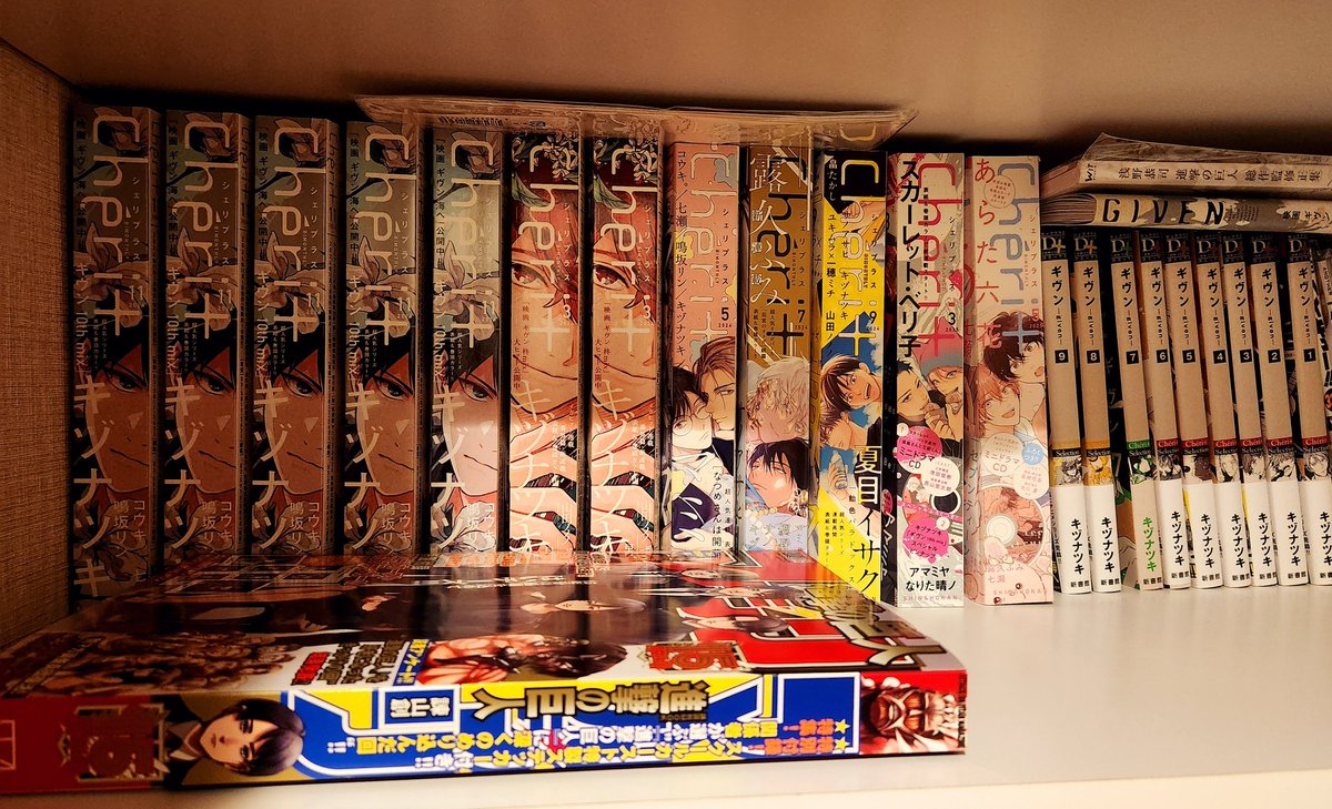 기븐 10년후 외전 완결....🥲 외전 수록된 셰리플 전권 다 모았다.... 이제 진짜 끝인가....외전더주세요..........