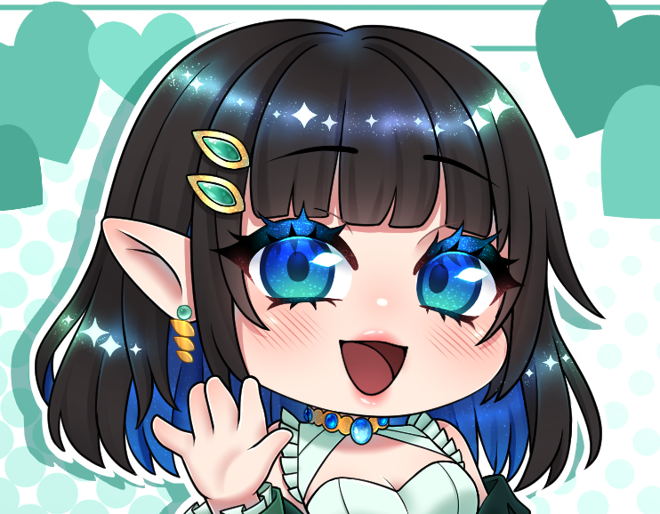 Alio391's tweet photo. Chibis for me and @Illyriaaaa https://t.co/JZeoWdPqrx