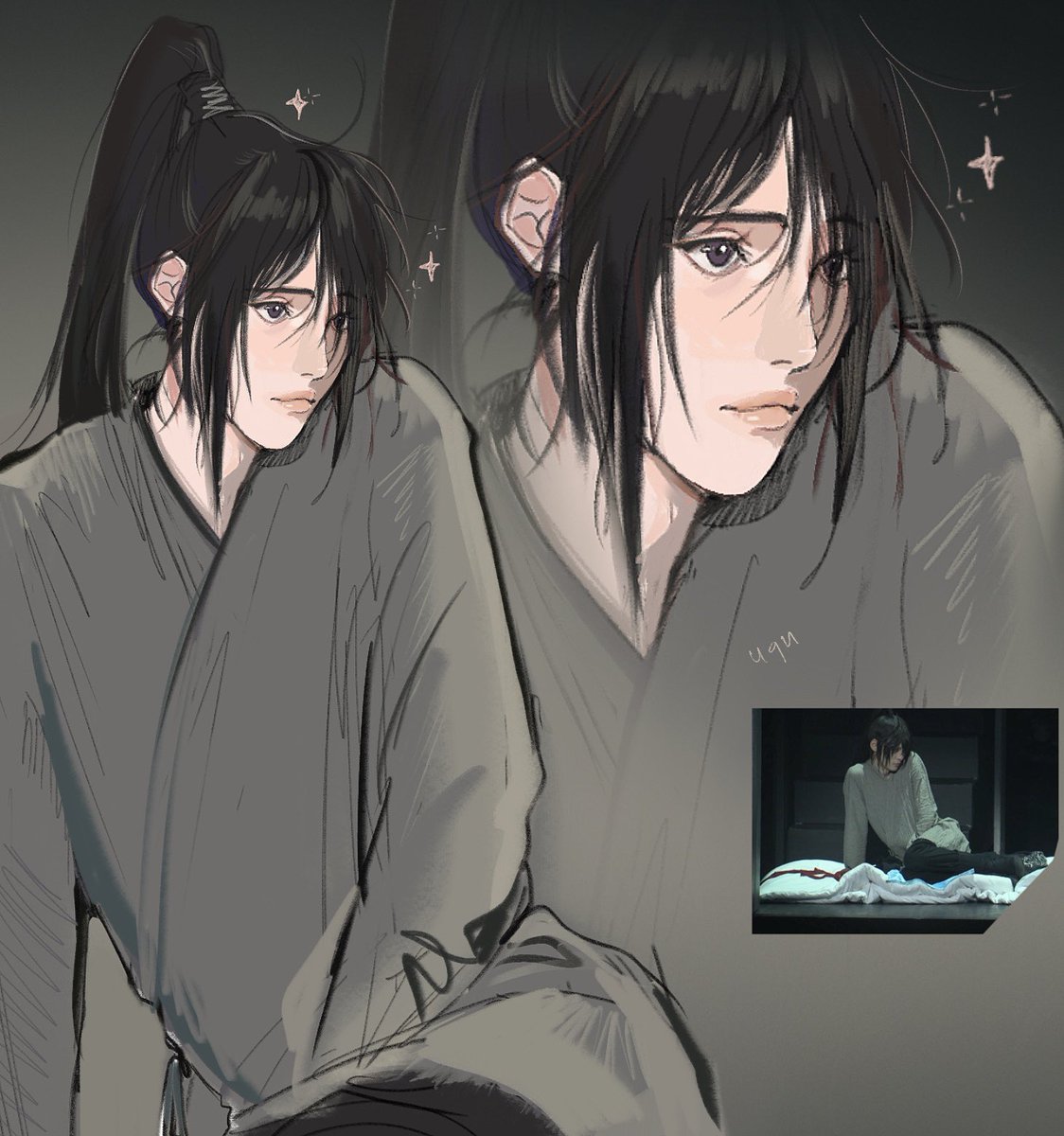 yilingpapi's tweet image. rkgk. bb gorls got that TWINKle in his eye #mdzs #wwx