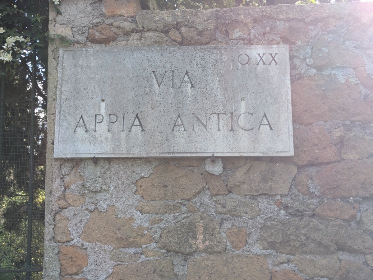 All roads lead to Rome, they say. Some are paved more than 2500 years ago.
