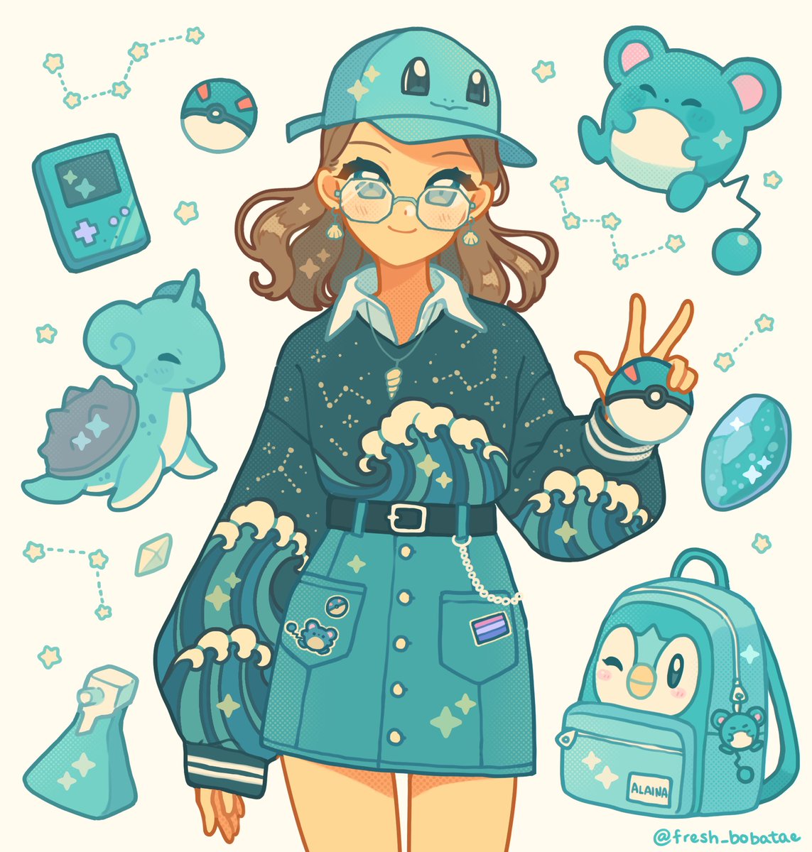 fresh_bobatae's tweet photo. Which fit is your fave?😍 

slide 1 comm for bloomoontoons on ig https://t.co/yUv3jQDqiN