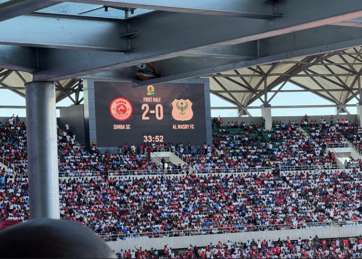 xfowz's tweet image. What made me happiest today was seeing the LED screen that our team @Creativelabtz_ built and installed, finally working at the MKAPA STADIUM and showcasing our team's victory. Seeing my work right there made me incredibly proud! 😀