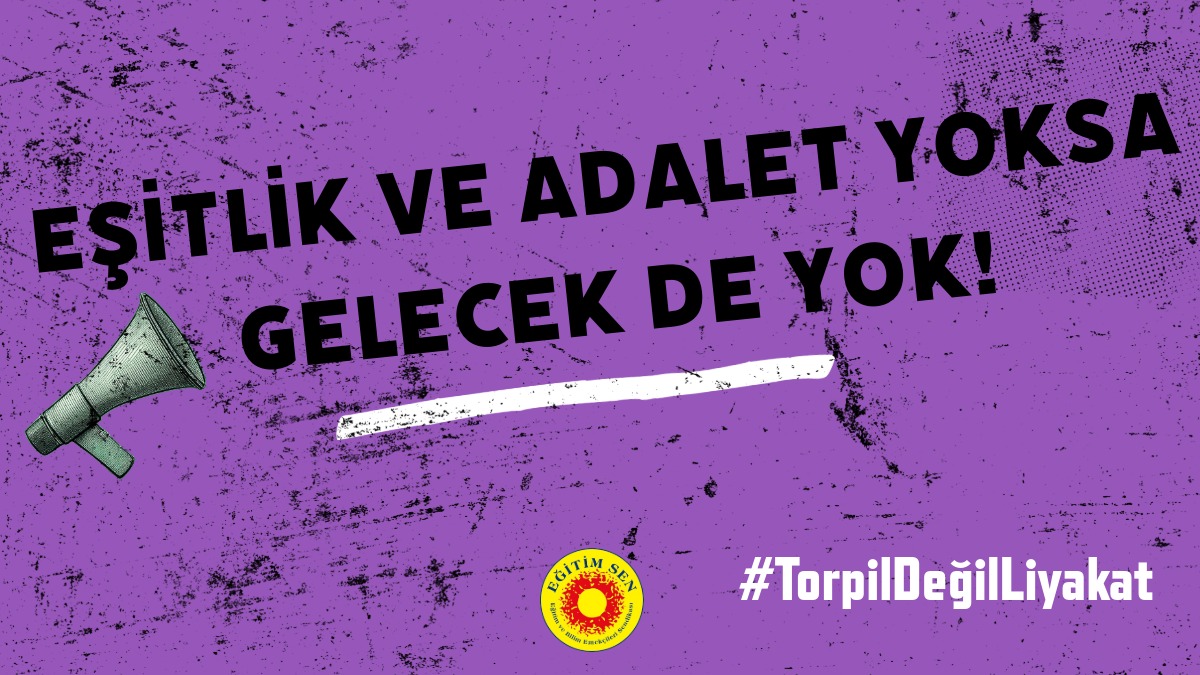 ZeynepMnzrCn's tweet photo. EŞİTLİK VE ADALET YOKSA GELECEK DE YOK!

#TorpilDeğilLiyakat https://t.co/kt1pl1Q2G7