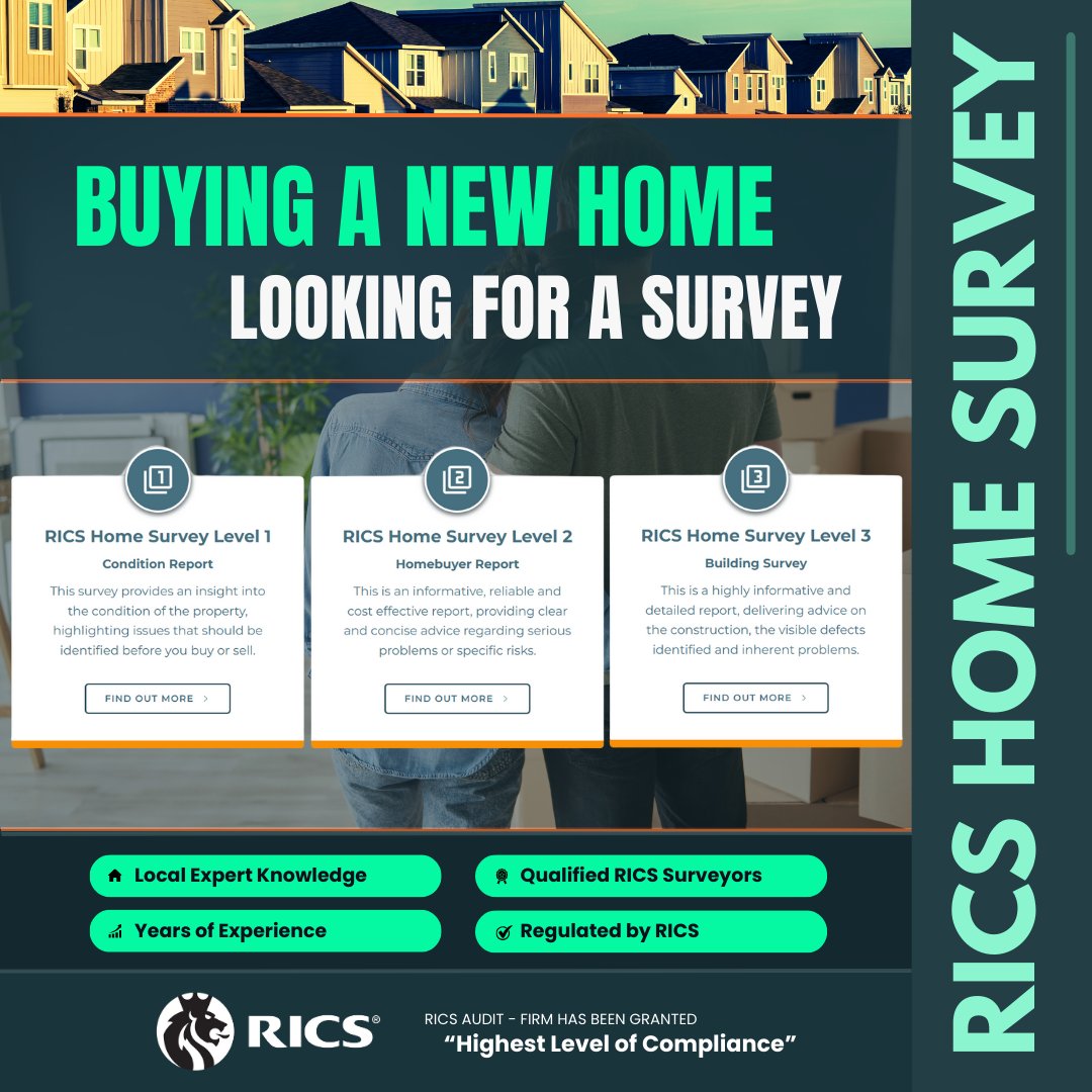 MWASurveyors's tweet photo. Looking at buying your new home? 

Do you need a Surveyor? 

Check out our range of professional RICS Home Surveys &amp; Residential Property Services. https://t.co/zgByLWhaJS