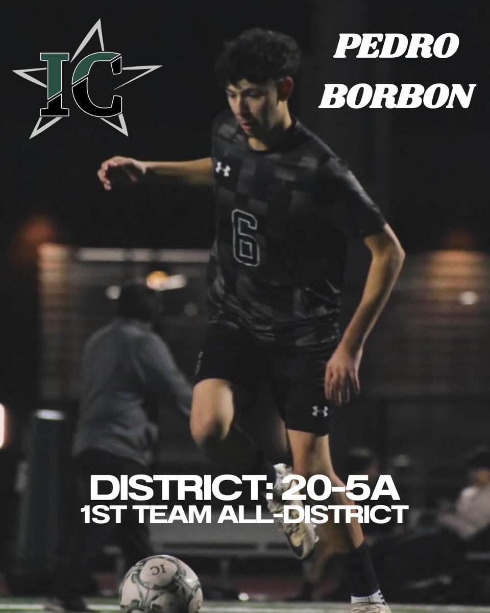 Iowa Colony Mens Soccer (@ic_pioneersmsoc) on Twitter photo I am so proud of the following individuals for their accomplishments this season!!
Please congratulate these gentlemen when you see them!!!
District 20-5A: 1st Team All-District
<a href="/IowaColonyHS/">IowaColonyHS</a> <a href="/ICHSBOOSTER/">Iowa Colony HS Athletic Booster Club πππ£πβΎοΈβ½οΈ</a> I am so proud of the following individuals for their accomplishments this season!!
Please congratulate these gentlemen when you see them!!!
District 20-5A: 1st Team All-District
<a href="/IowaColonyHS/">IowaColonyHS</a> <a href="/ICHSBOOSTER/">Iowa Colony HS Athletic Booster Club πππ£πβΎοΈβ½οΈ</a>