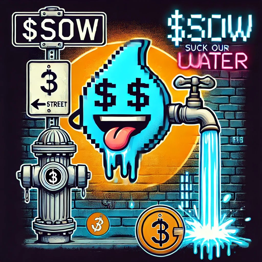 3rd_s7ree7's tweet photo. Suck Our Water $SOW
Because we don’t just “give water” — we start a movement where every drop has a price.

Suck Water, Not the National Budget📣

Third Street is a decentralized platform for tenders, supplies, and financing tech projects — all powered by the almighty crypto. https://t.co/4fuf5avEUp