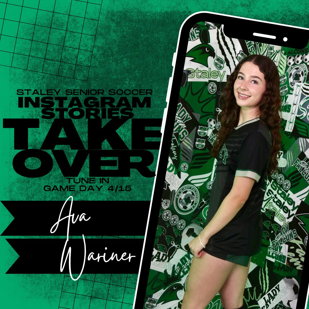staleysoccerfan's tweet photo. Tune In on Home Game Day Tuesday, April 15th for the @staleysoccer Senior Instagram Stories Takeover with our Senior @avacwariner ! The ladies play Ray-Pec at home on 4/15! #PackTheDac @TheNestSHS @N2SportsStaley https://t.co/YxAc0DTtZE