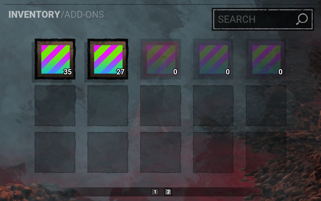 ⚠️8.6.1 can cause custom icons to display a missing texture icon.

It seems that you can temporarily sort it by clicking on one of the affected icons.

Hopefully <a href="/DeadbyDaylight/">Dead by Daylight</a> will provide a proper fix for this soon (as well as one for the broken power icons).