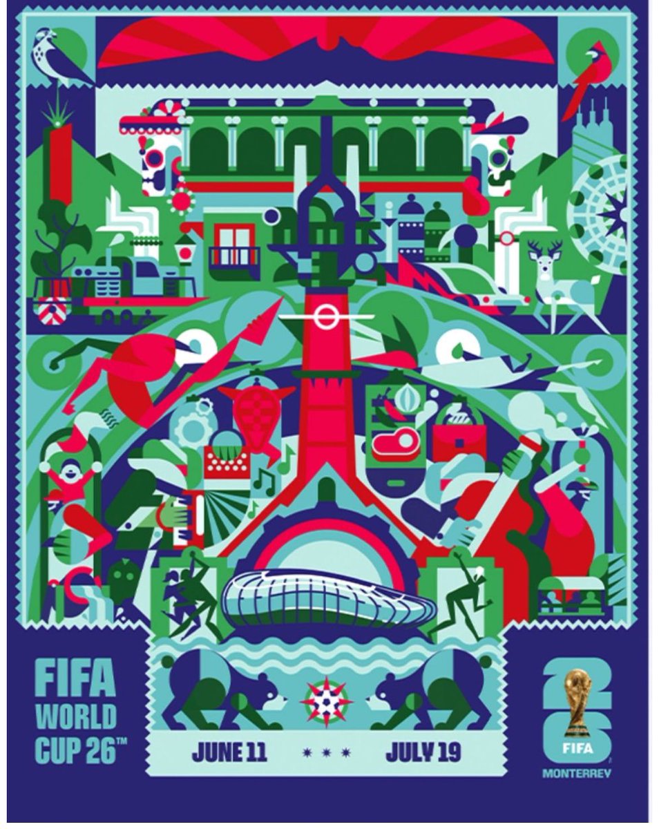 aarijswasti's tweet photo. The third set! Four more posters to go!

#FIFAWorldCup https://t.co/BFxiEeLbPq