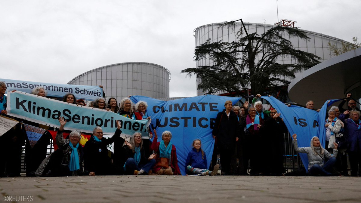 UN experts urge #Switzerland &amp; other States to step up climate action one year after landmark #Klimaseniorinnen climate ruling clarifying 🇨🇭’s human rights responsibilities in the face of the #ClimateCrisis.

ohchr.org/en/press-relea…